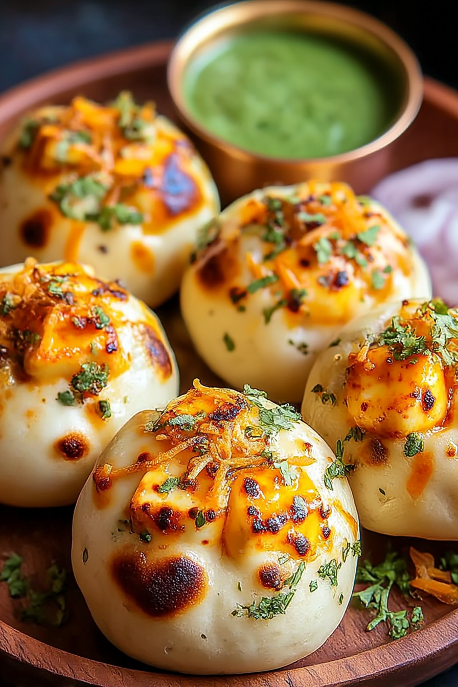Achari Paneer Naan Bombs image 2