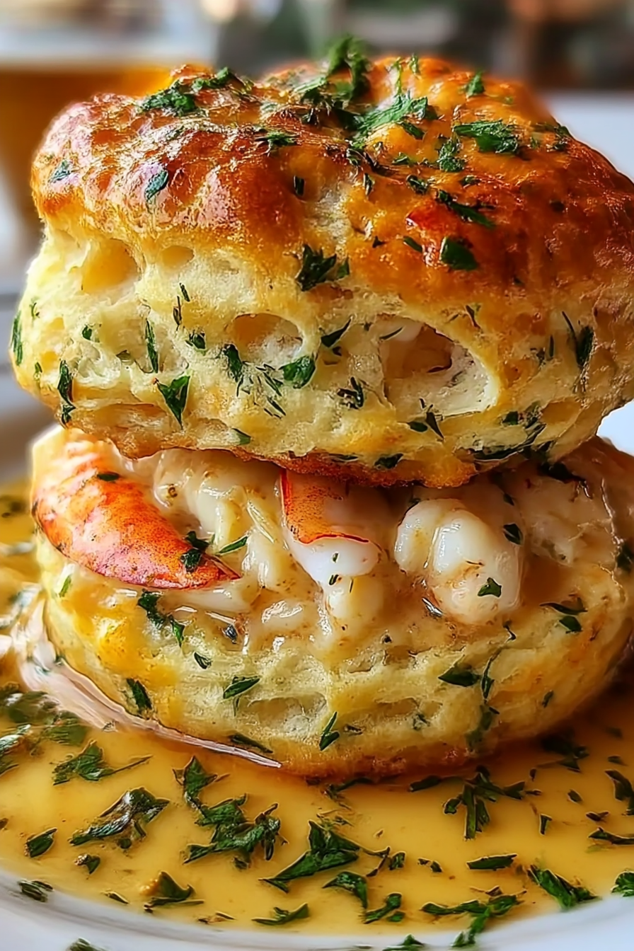 Crab Stuffed Cheddar Bay Biscuits image 2