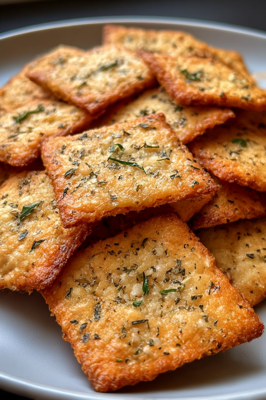 Crispy 5-Ingredient Almond Flour Crackers Everyone Craves image 2
