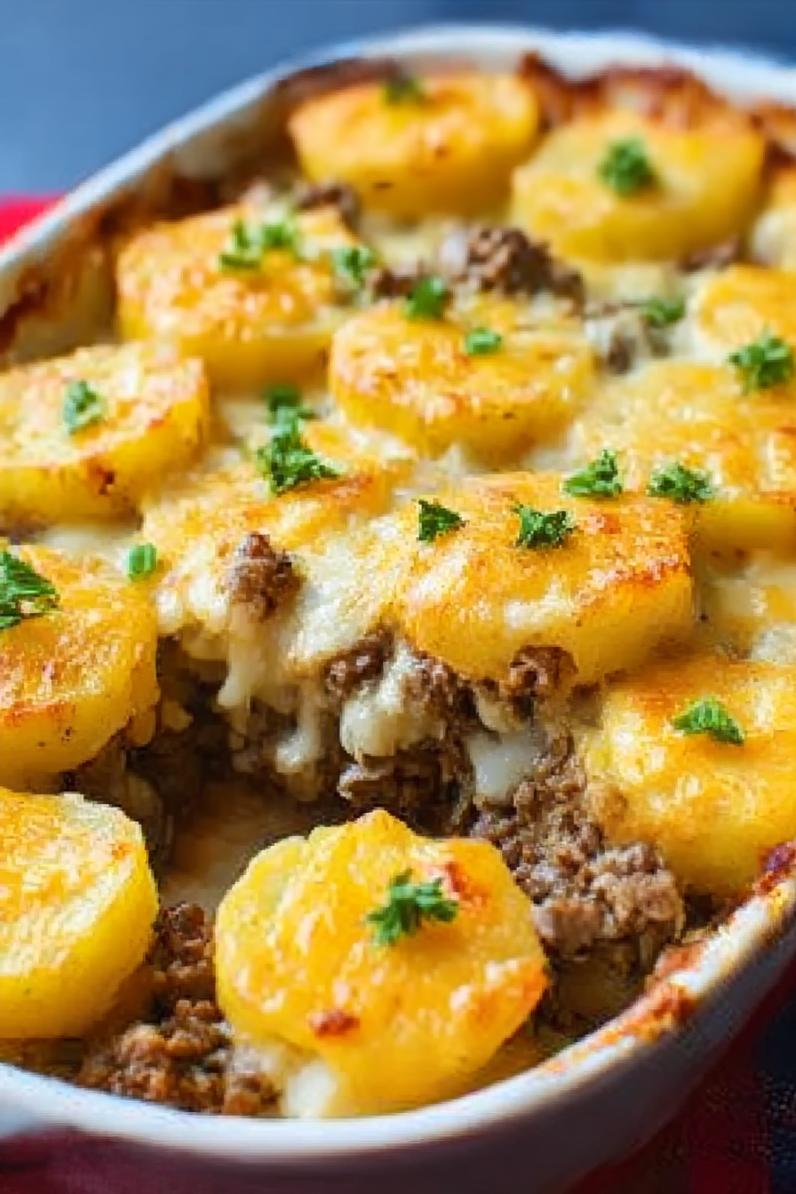 Ground Beef Casserole Potatoes image 2