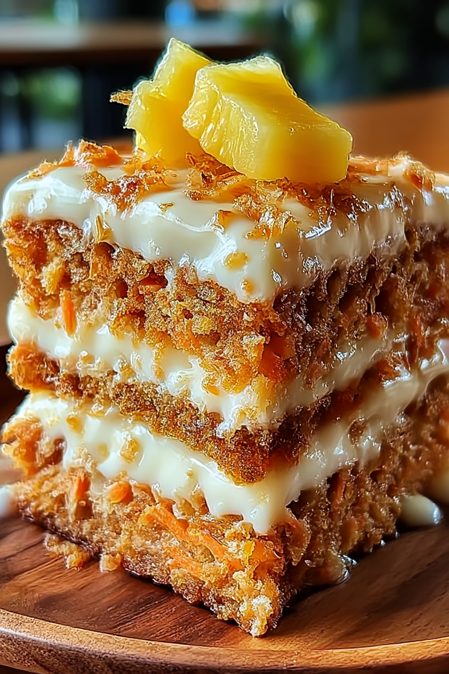 Hawaiian Carrot Pineapple Cake image 2