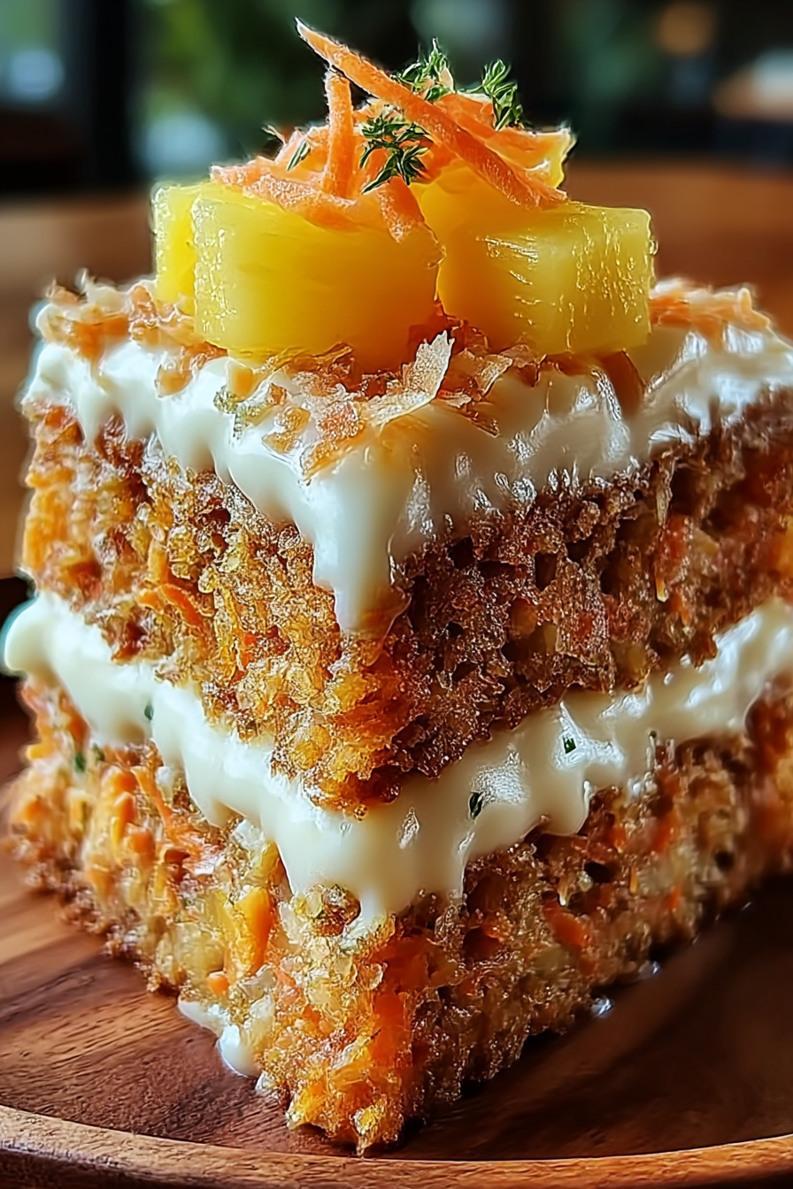 Hawaiian Carrot Pineapple Cake image 2