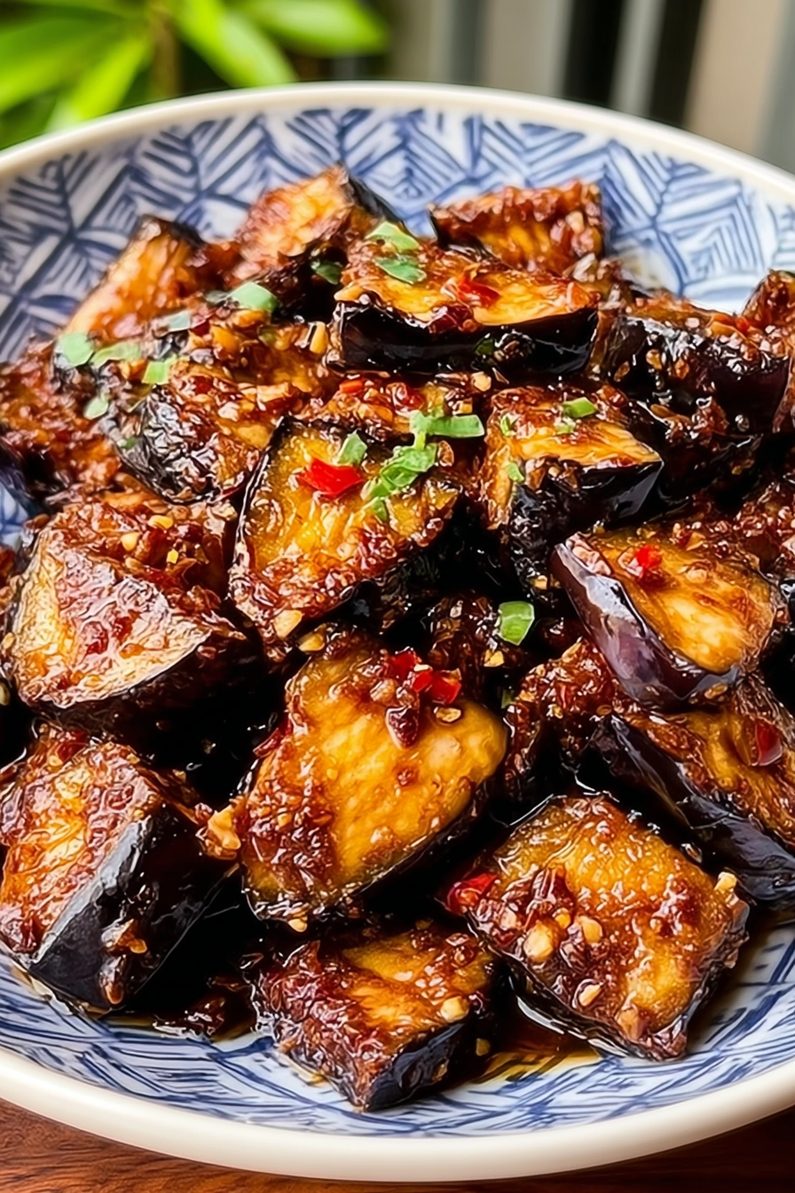 Sticky Garlic Eggplant image 2