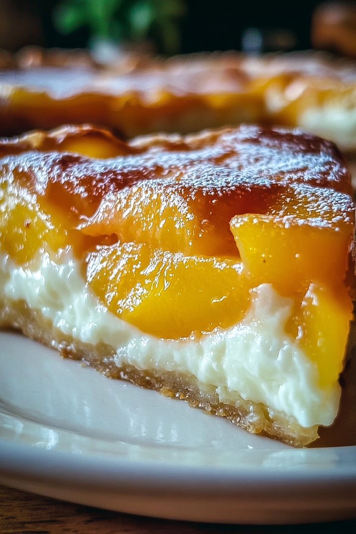 Cream Cheese Peach Pie Delight image 2