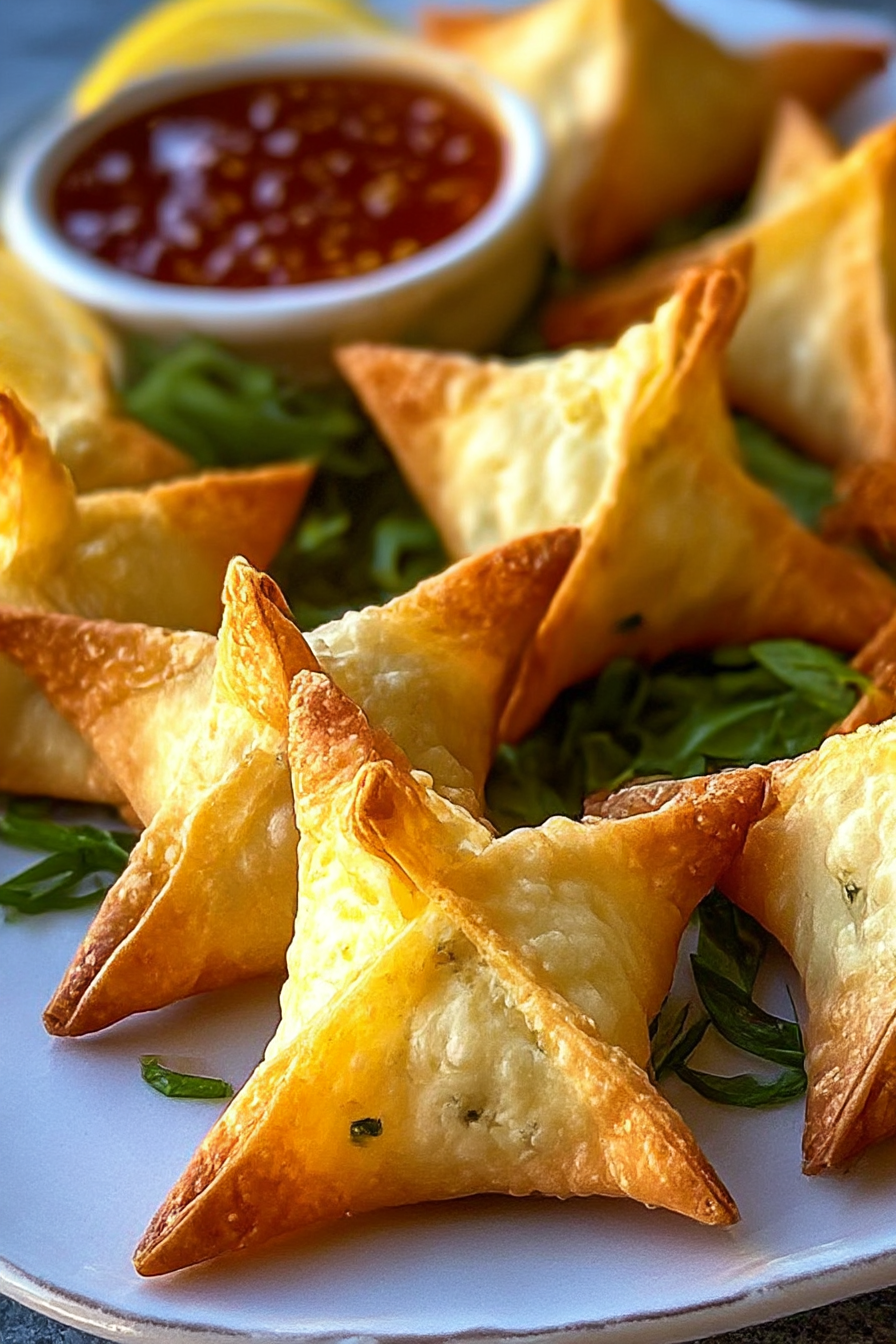 Crispy Baked Crab Rangoons image 2