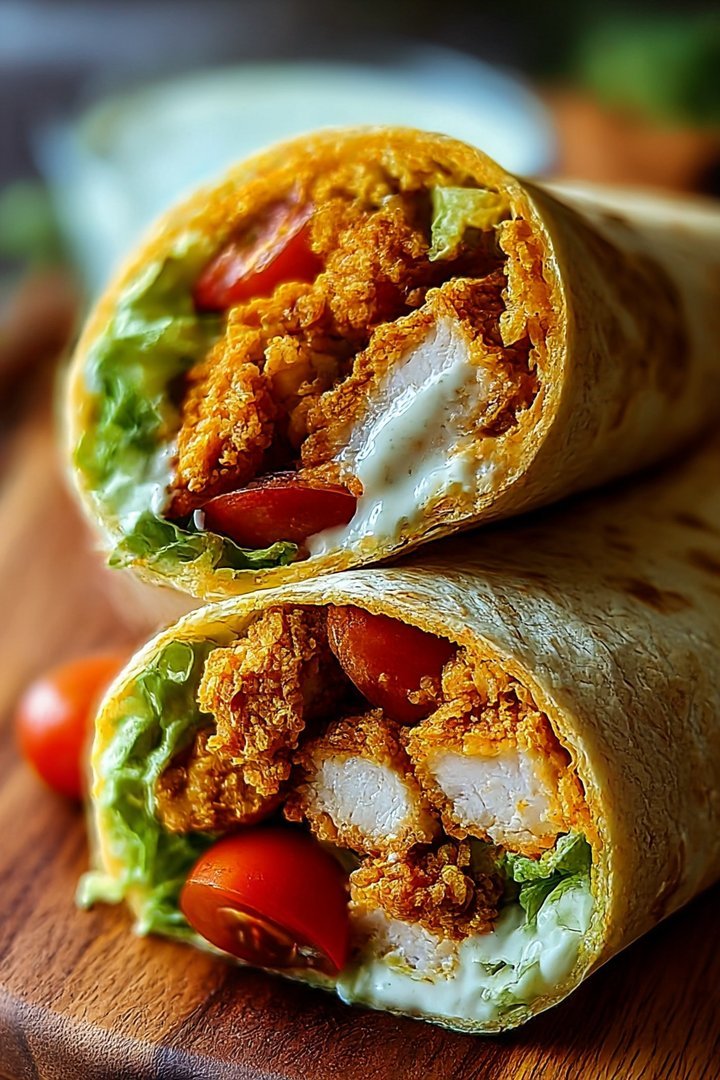 Crispy Chicken Ranch Snack Wrap image 2