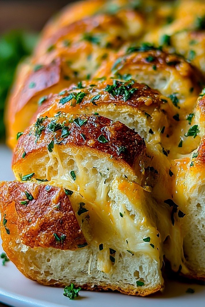 Delicious Italian Herb and Cheese Bread image 2