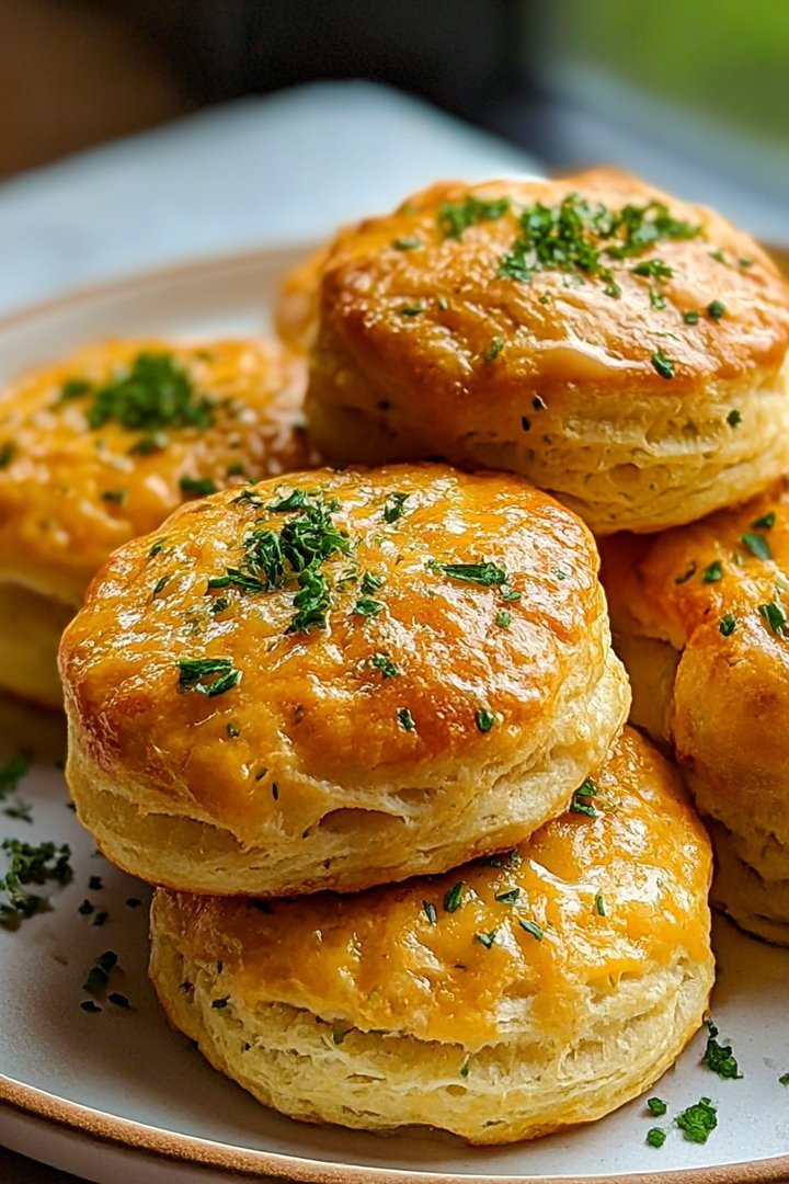 Easy Cheddar Sourdough Biscuits image 2