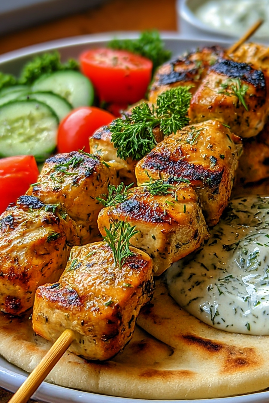 Greek Chicken Souvlaki image 2