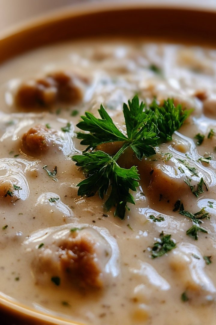 Old-Fashioned Chicken Sausage Gravy Recipe image 2