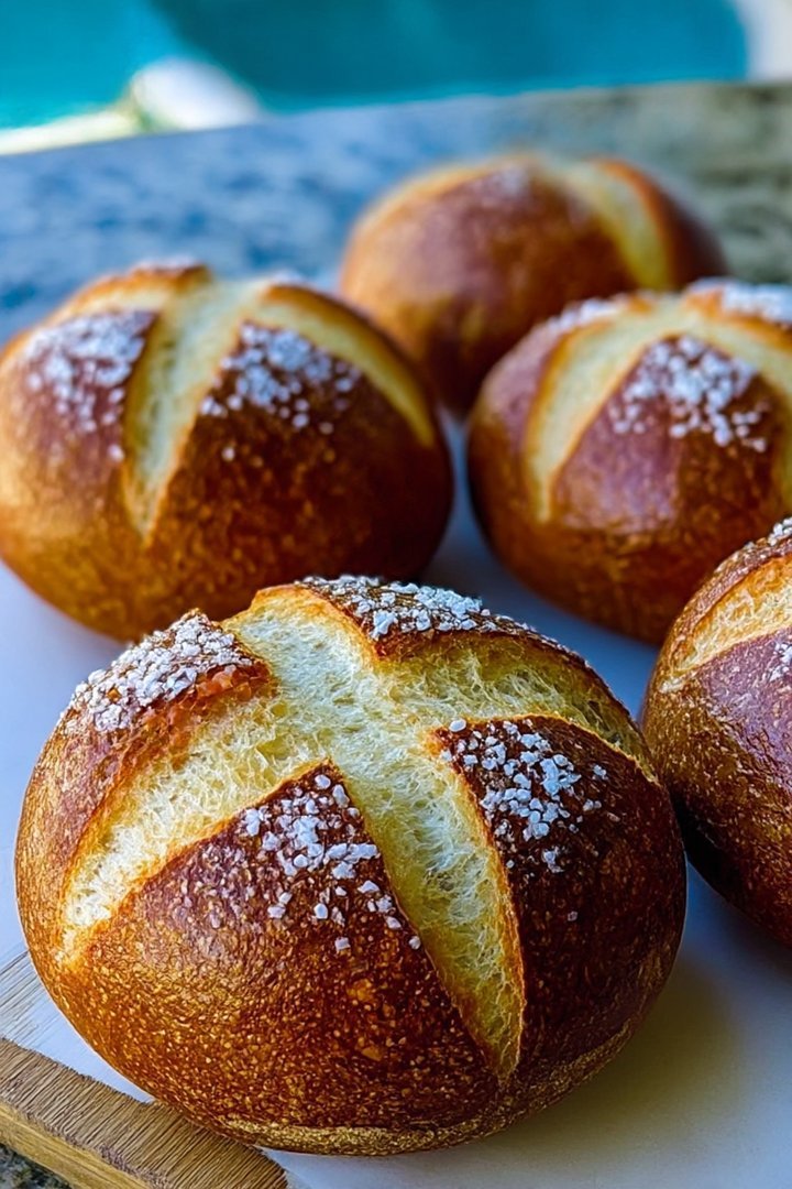 Pretzel Bread Bowls image 2