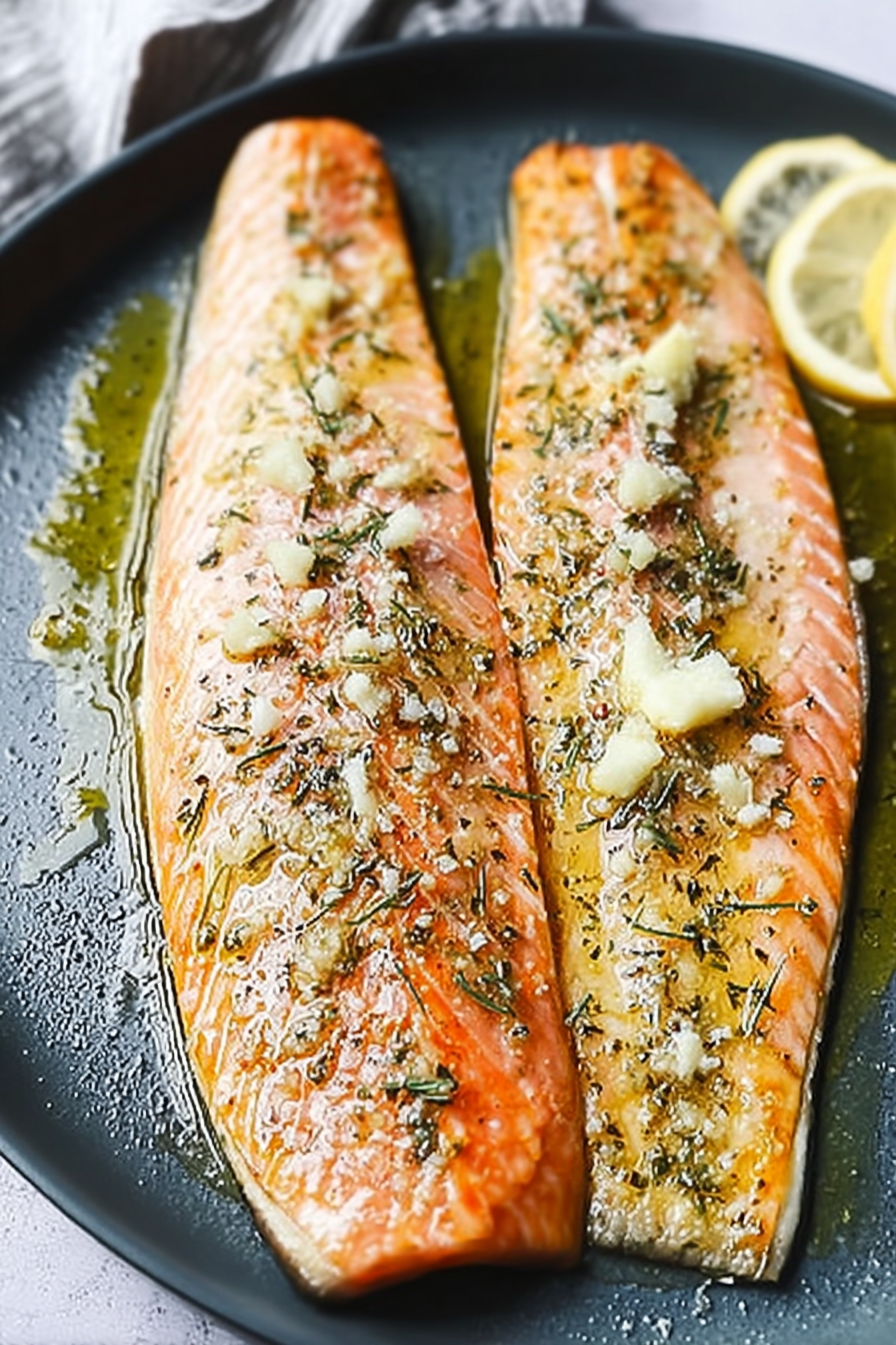 Baked Rainbow Trout with Garlic Butter for Easy Gourmet Nights image 2