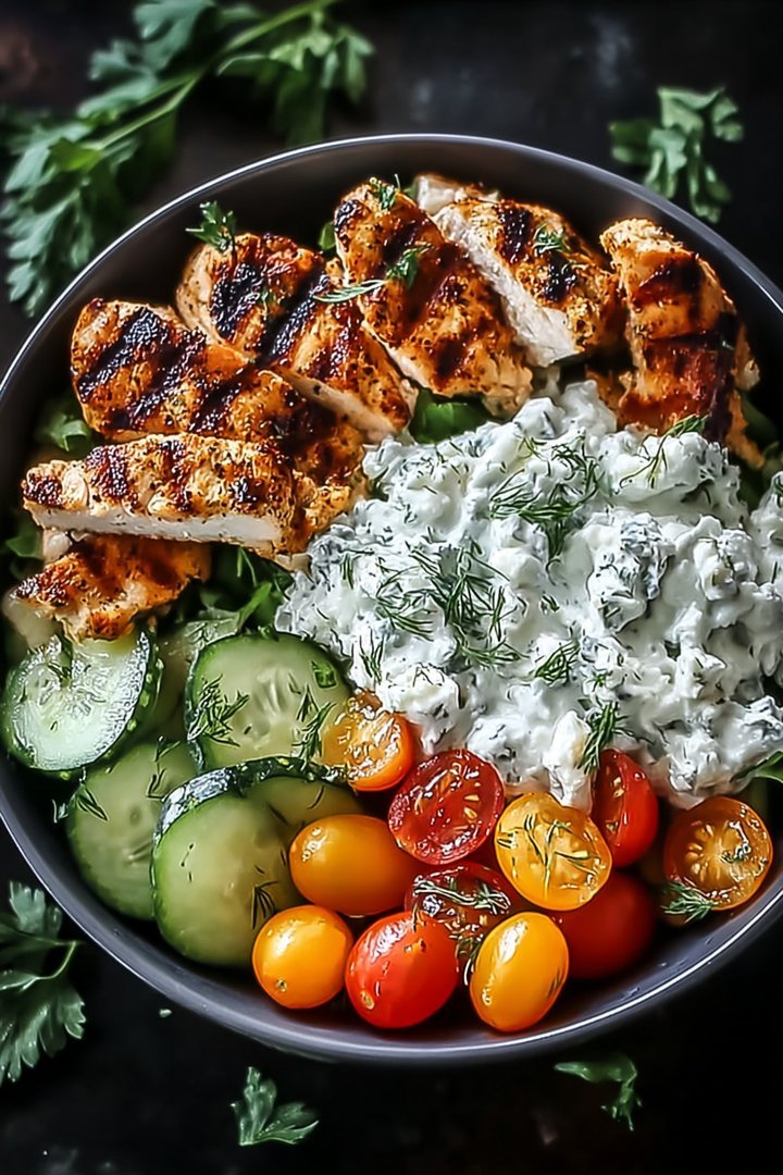 Chicken Tzatziki Bowls image 2
