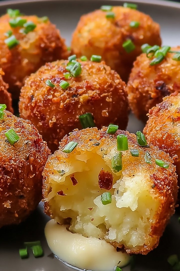 Crispy Cheesy Mashed Potato Bites image 2