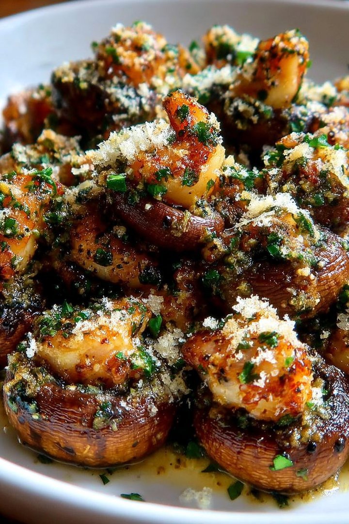 Garlic Parmesan Mushrooms image 2
