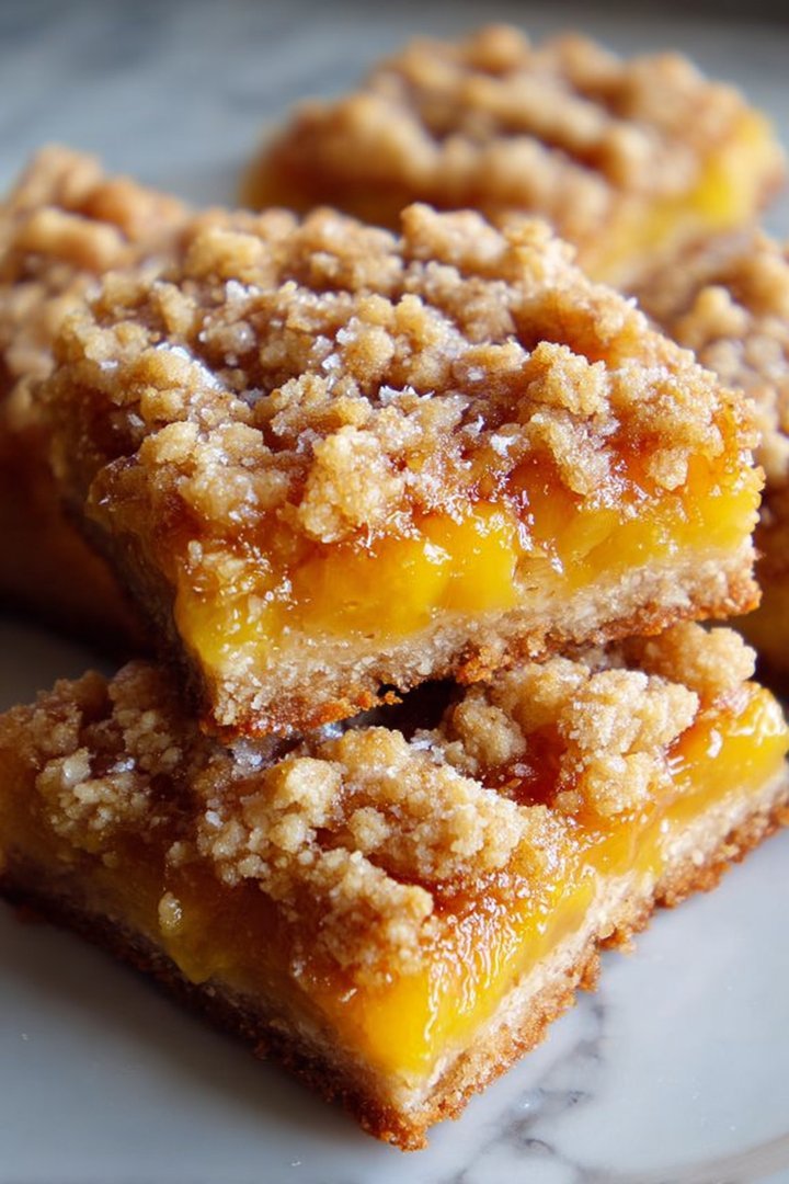Heavenly Summer Peach Bars image 2