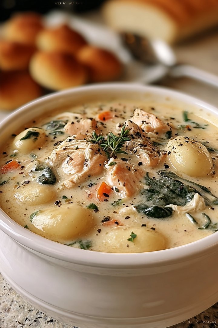 Olive Garden Chicken Gnocchi Soup image 2