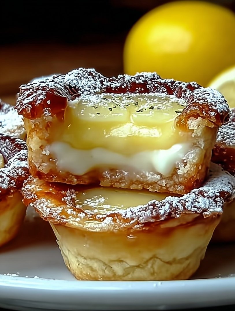 Baby Lemon Impossible Pies: Creamy Citrus Magic to Flavor image 2
