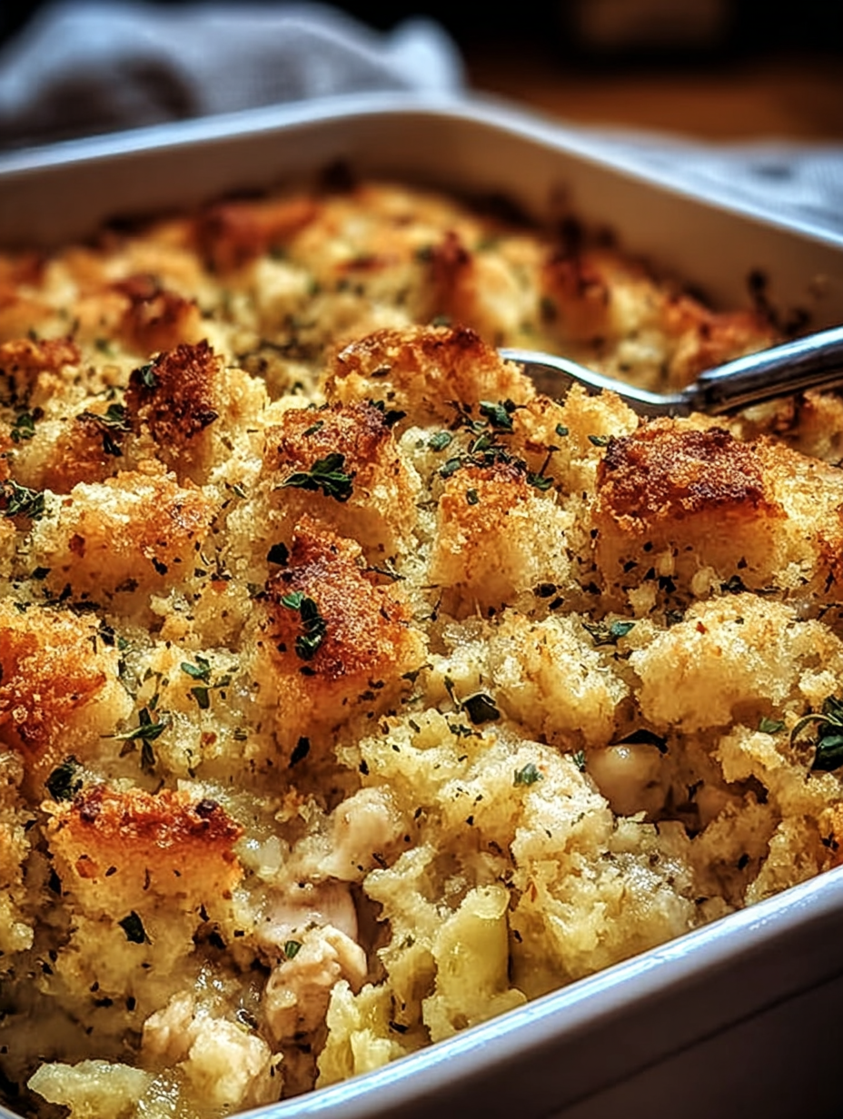 Comforting Chicken And Stuffing Casserole for Cozy Nights image 2