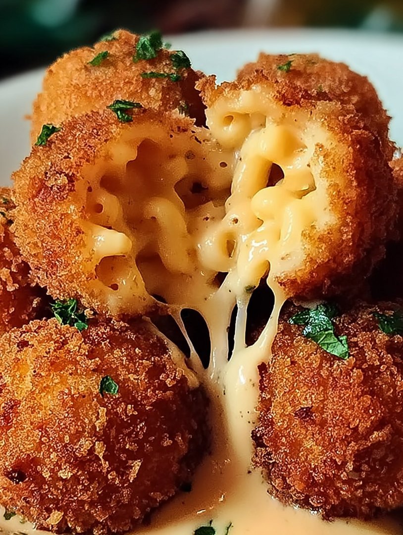 Crispy Fried Mac and Cheese Balls image 2