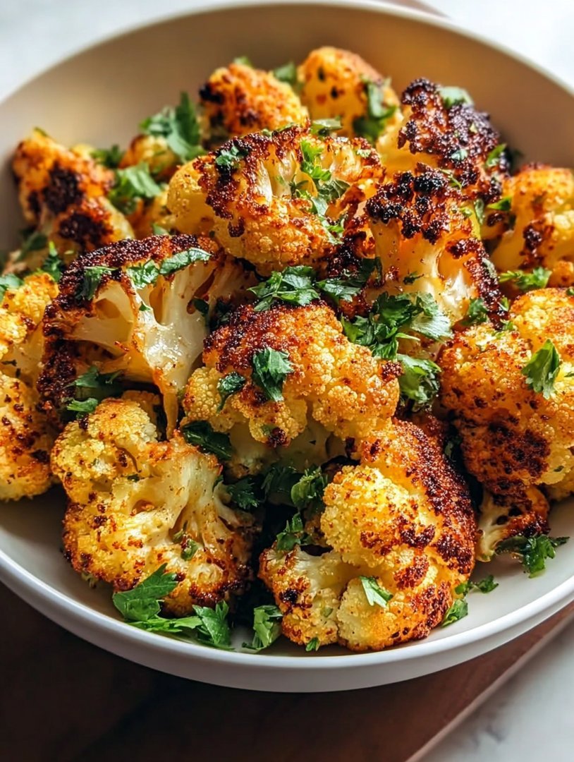 Crispy Parmesan Roasted Cauliflower Recipe image 2