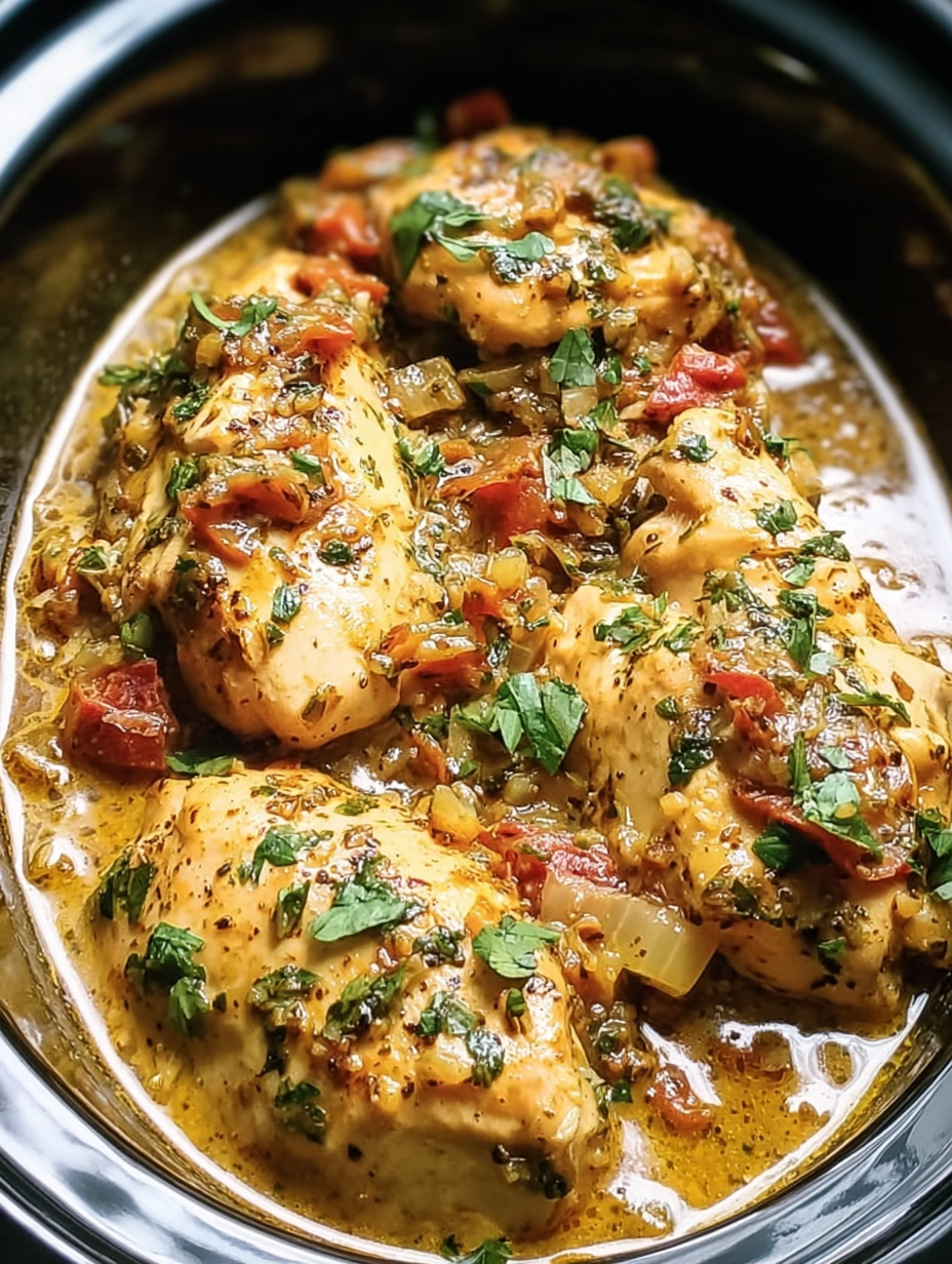 Crock Pot Tuscan Garlic Chicken image 2