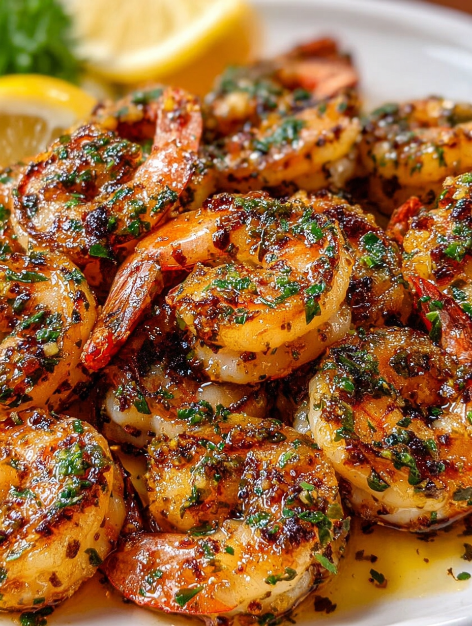 Garlic Butter Grilled Shrimp Skewers image 2