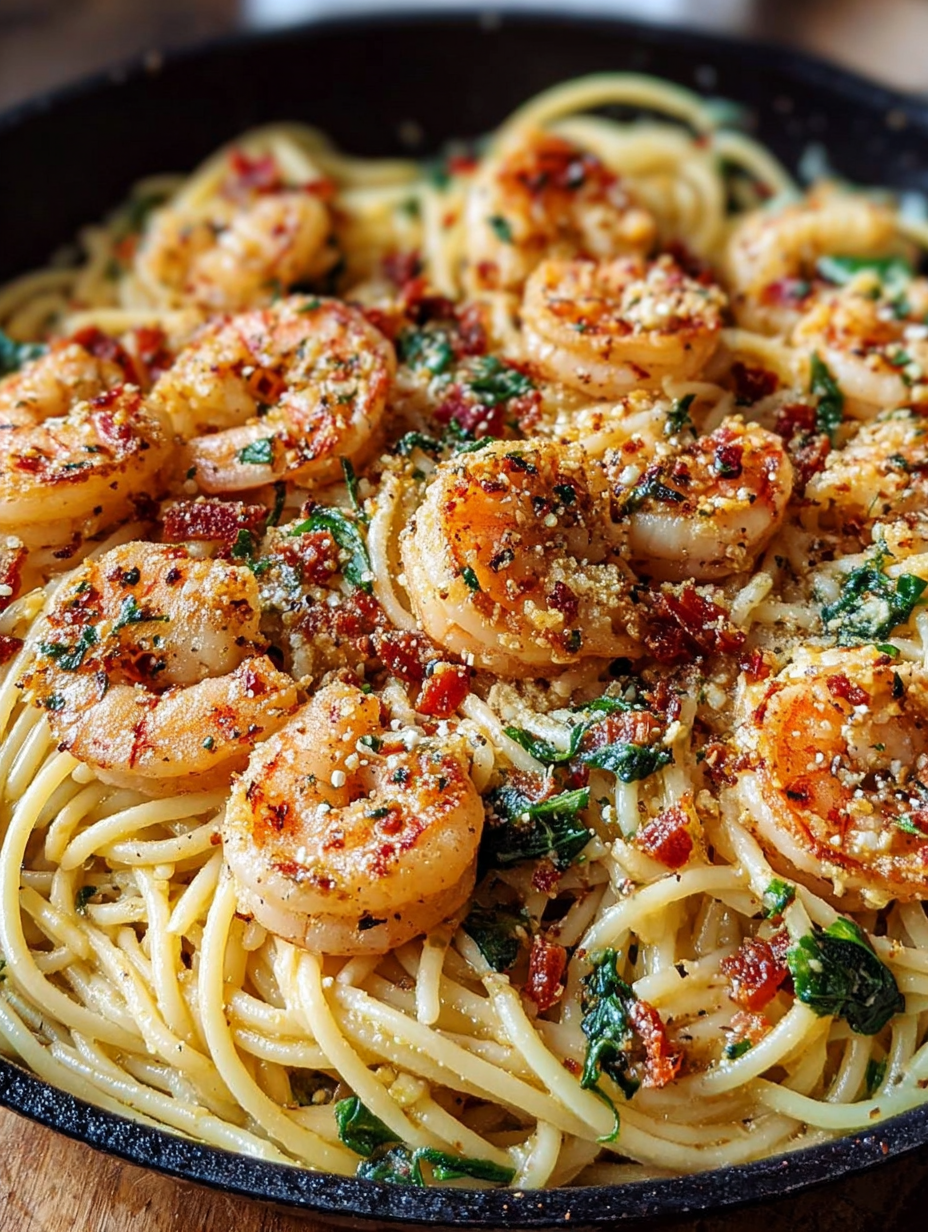 Garlic Shrimp Pasta image 2