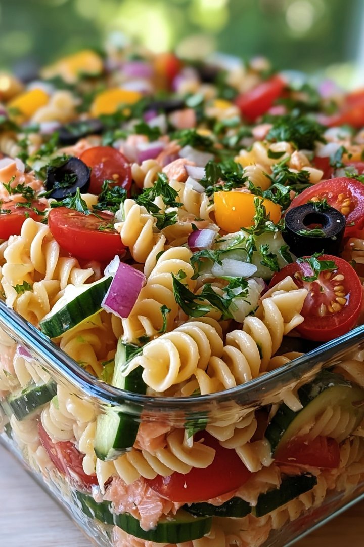 Layered Pasta Salad image 2