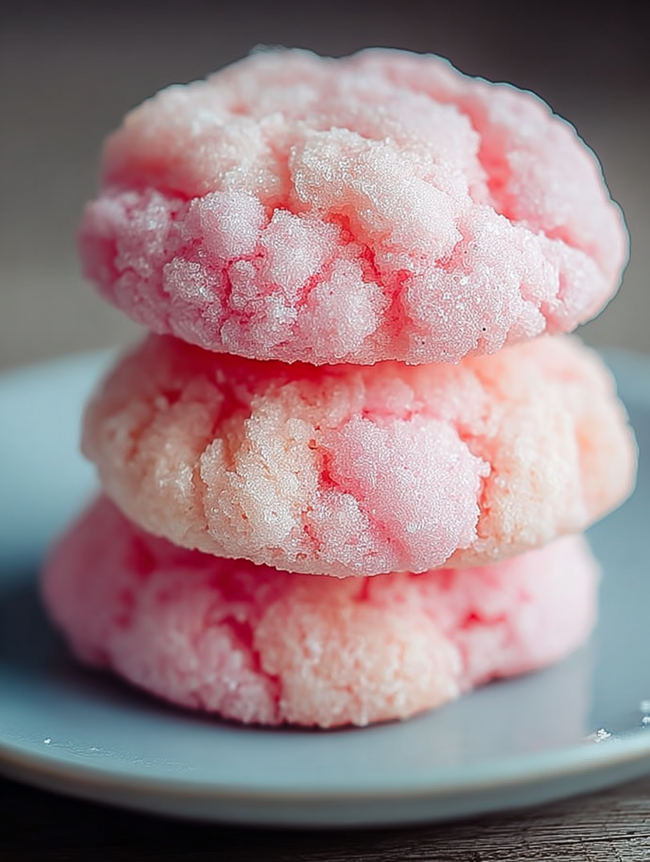 Soft and Chewy Cotton Candy Cookies image 2