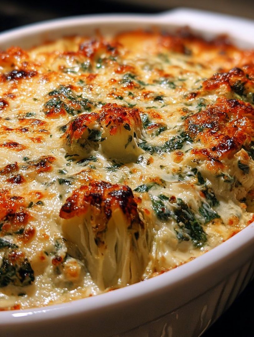 Spinach Artichoke Dip (Baked Version) image 2