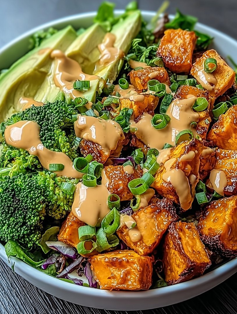 Thai Peanut Sweet Potato Buddha Bowl for a Wholesome Feast image 2