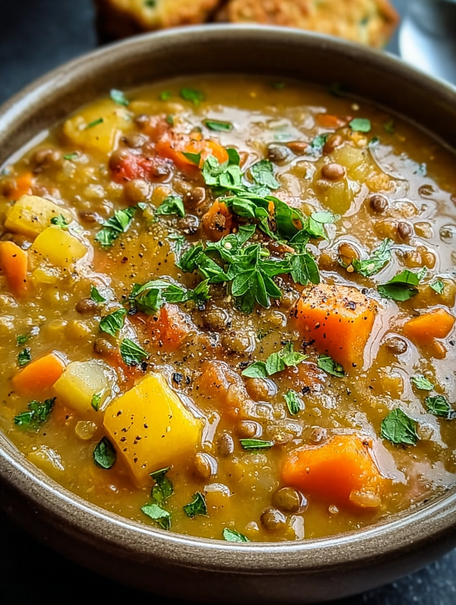 Vegetarian Lentil Soup image 2