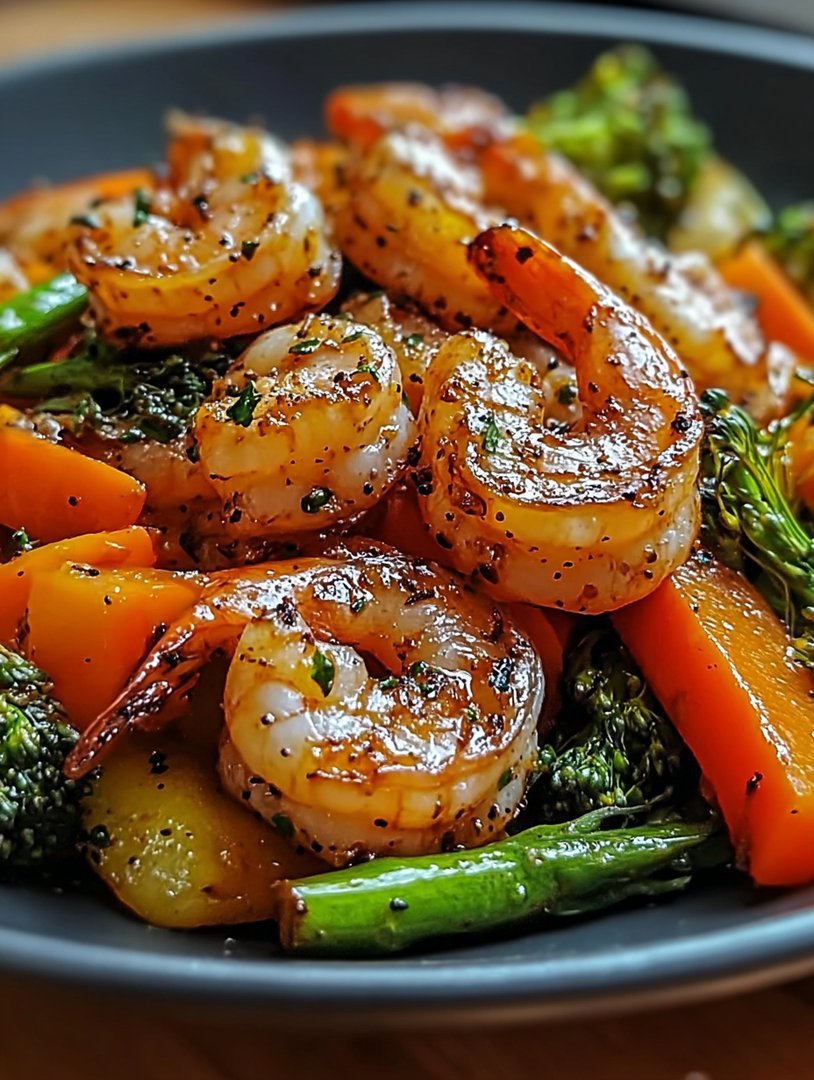 10-Minute Shrimp & Veggie Stir Fry image 2