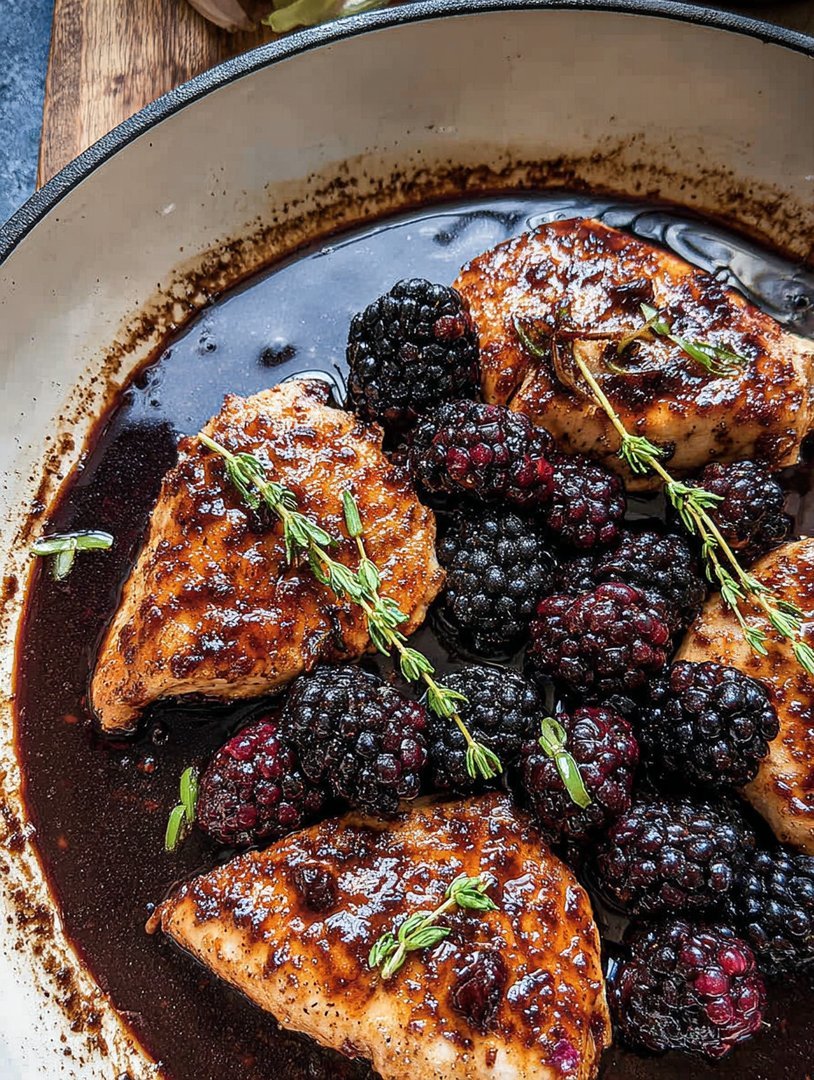 Bourbon Blackberry Chicken image 2