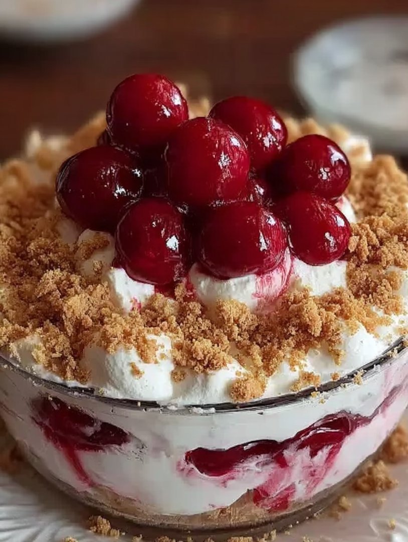 Cherry Cheesecake Fluff Recipe: Easy No-Bake Dessert image 2