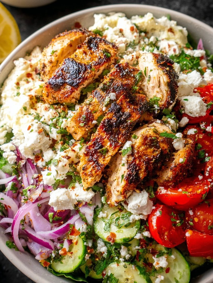 Greek Chicken Bowls: A Flavor-Packed Mediterranean Favorite Made Easy image 2