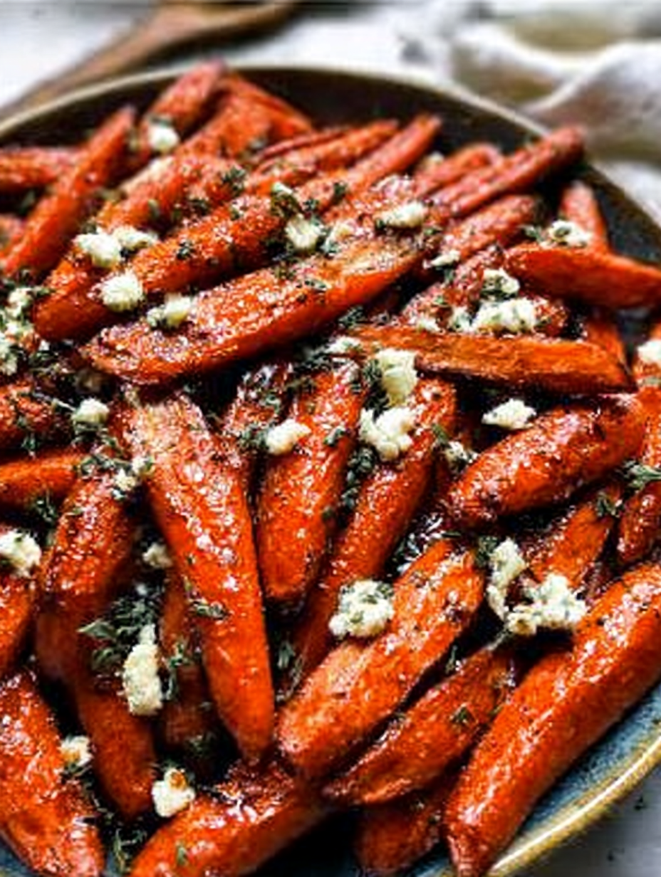 Honey Balsamic Roasted Carrots image 2