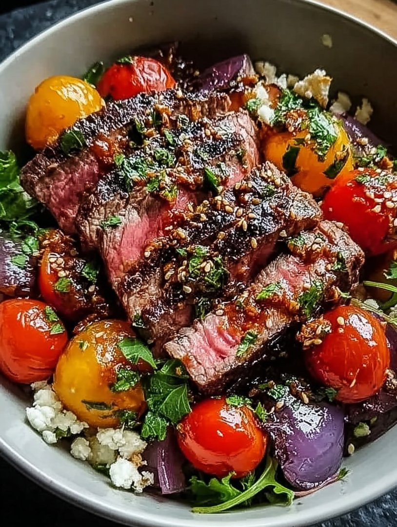 Mediterranean Steak Bowl: An Incredible Ultimate Recipe image 2