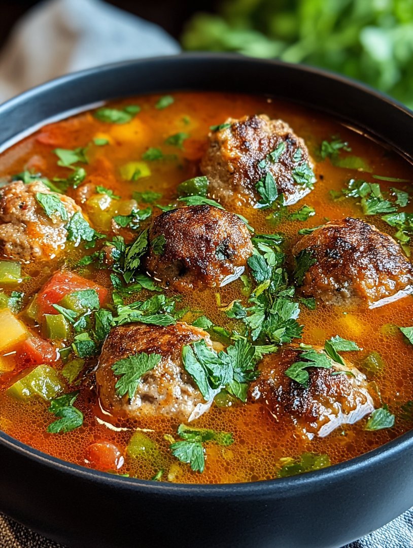 Mexican Meatball Soup image 2
