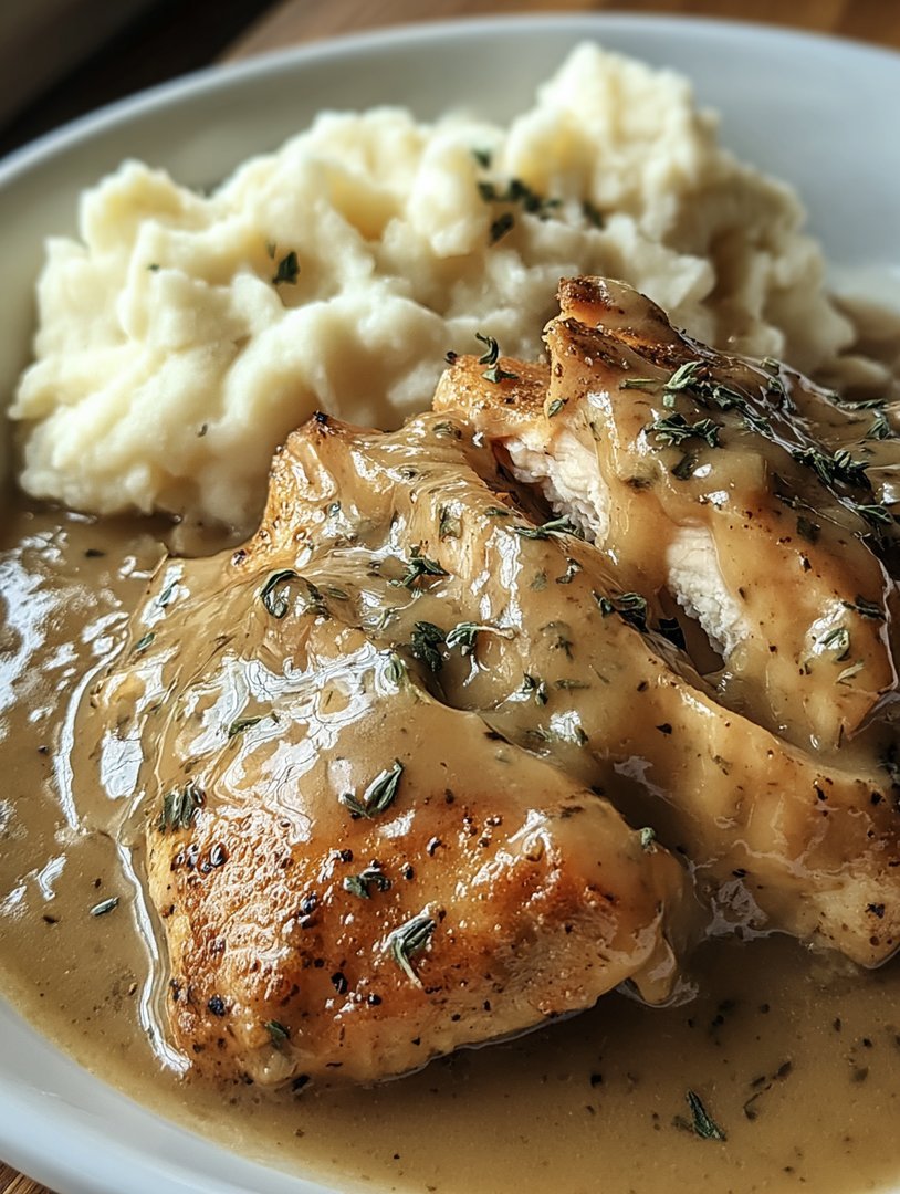 Smothered Chicken and Gravy image 2