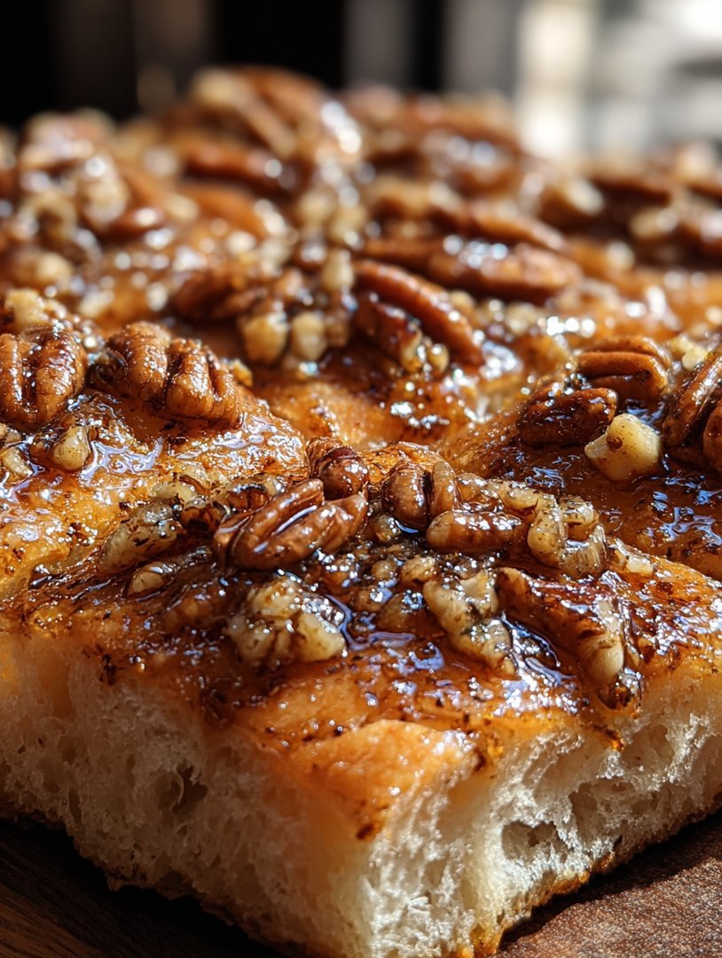 Sticky Pecan Focaccia image 2