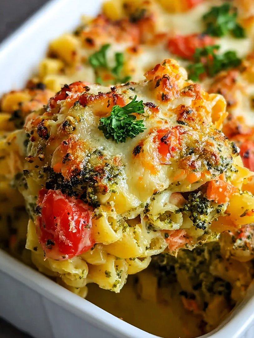 Tasty Mediterranean Vegetable Pasta Bake image 2