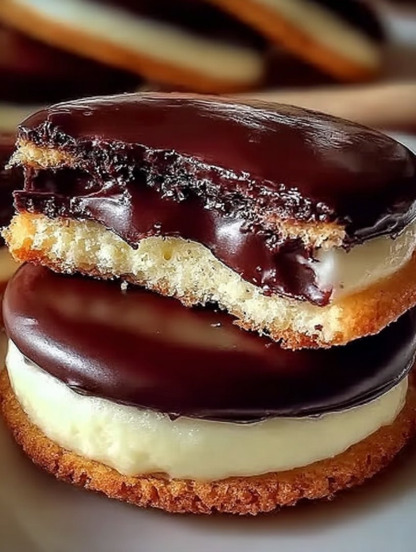 Boston Cream Pie Cookies image 2