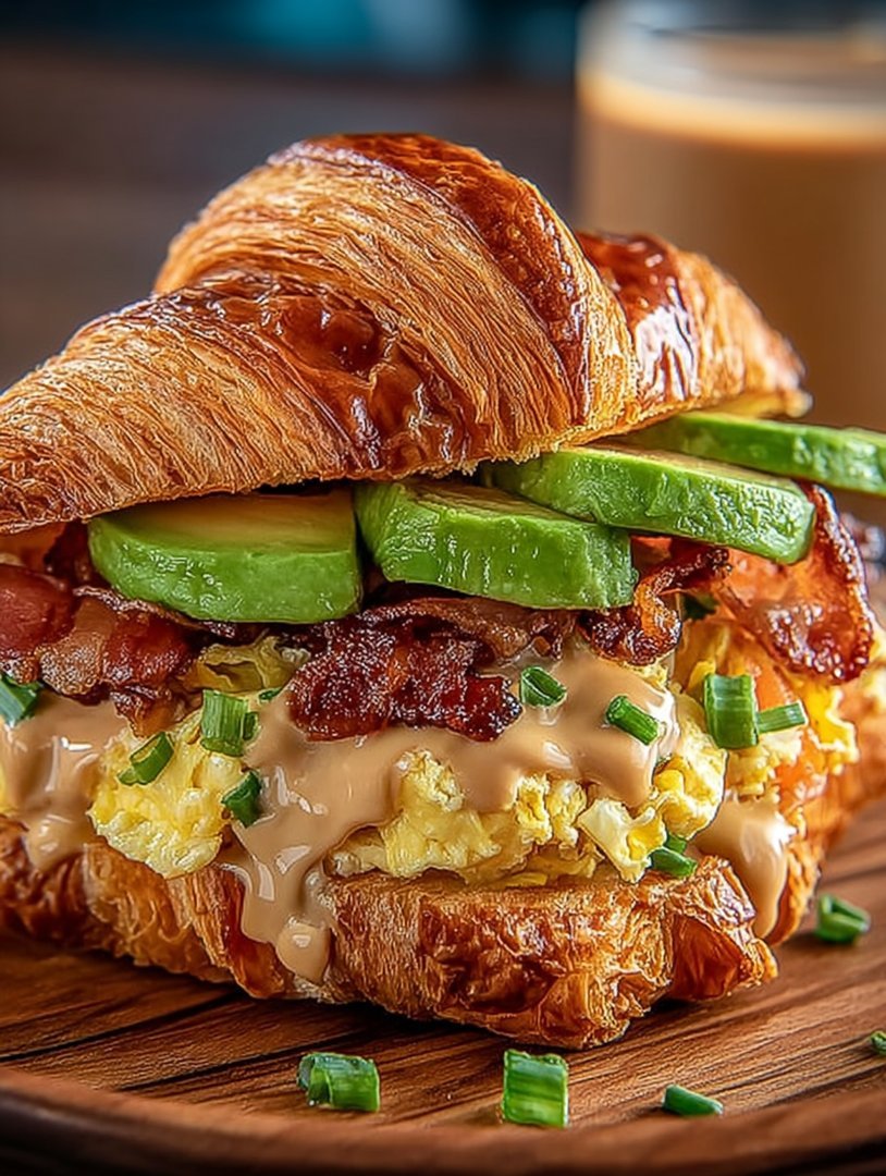 Maple Mustard Croissant Breakfast Sandwich image 2