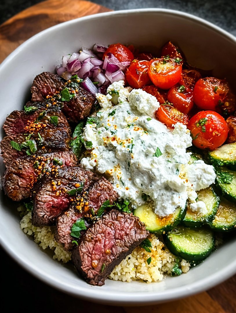 Mediterranean Steak Bowl Recipe image 2