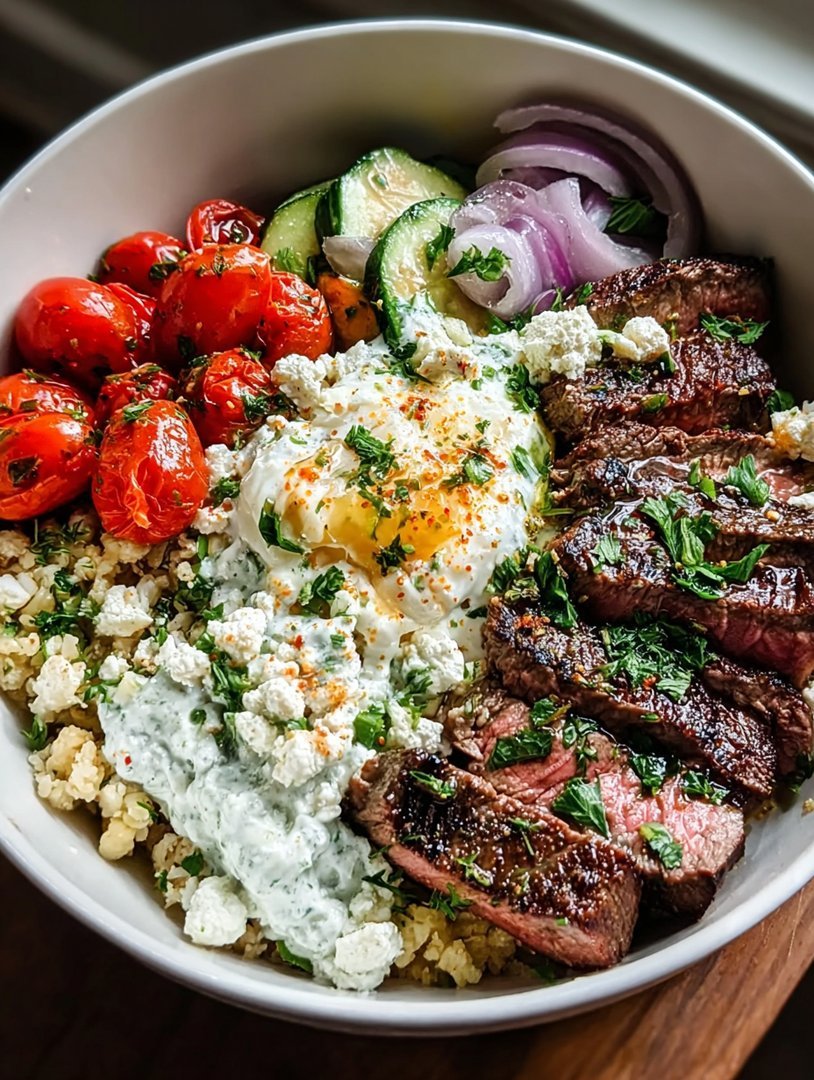 Mediterranean Steak Bowl Recipe image 2