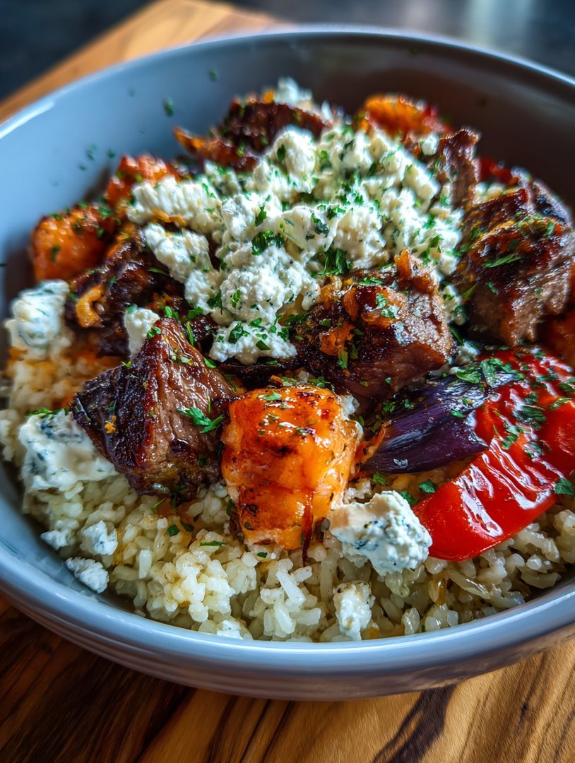 Mediterranean Steak Bowls image 2