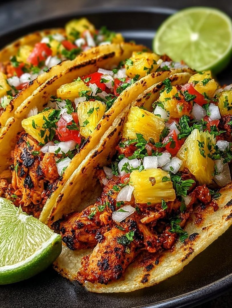 Pineapple Chicken Tacos image 2