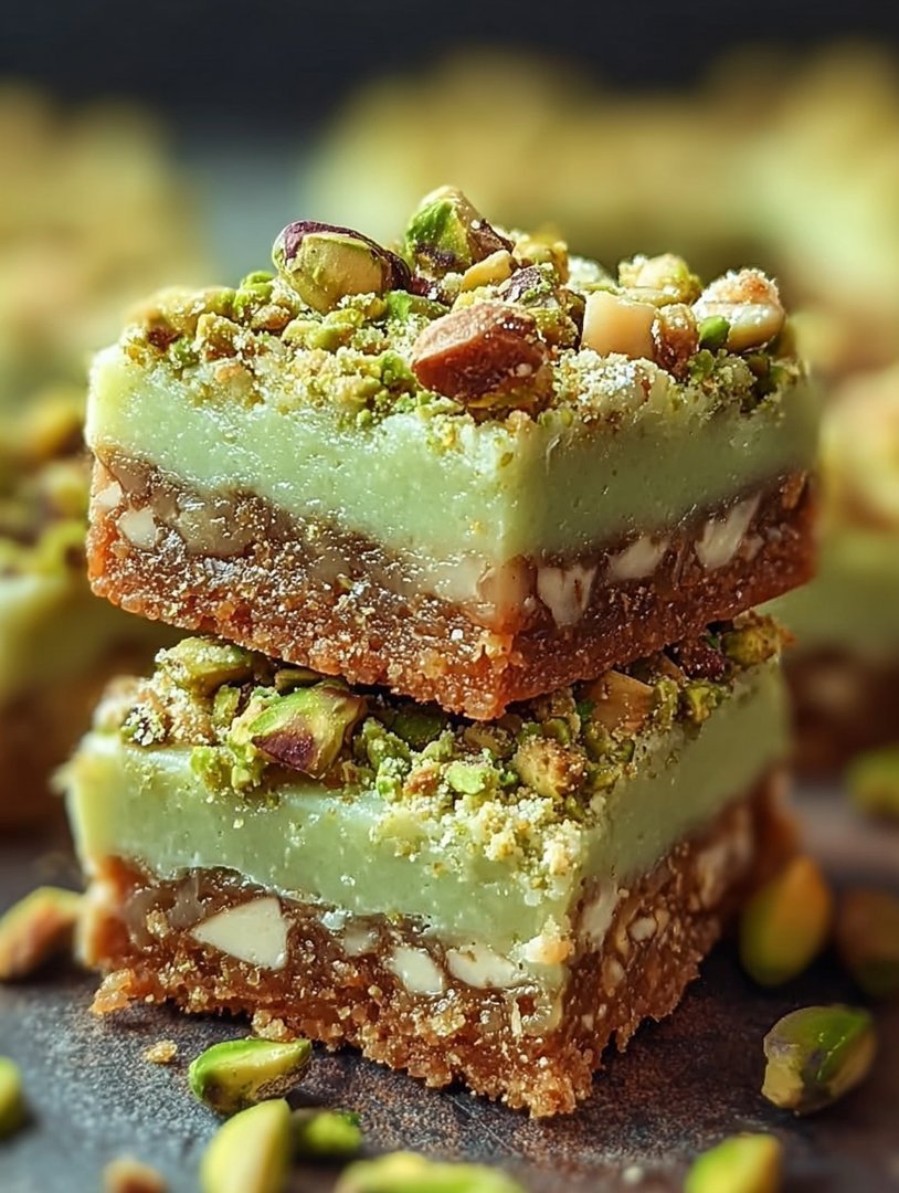Pistachio Dream Cookie Bars image 2